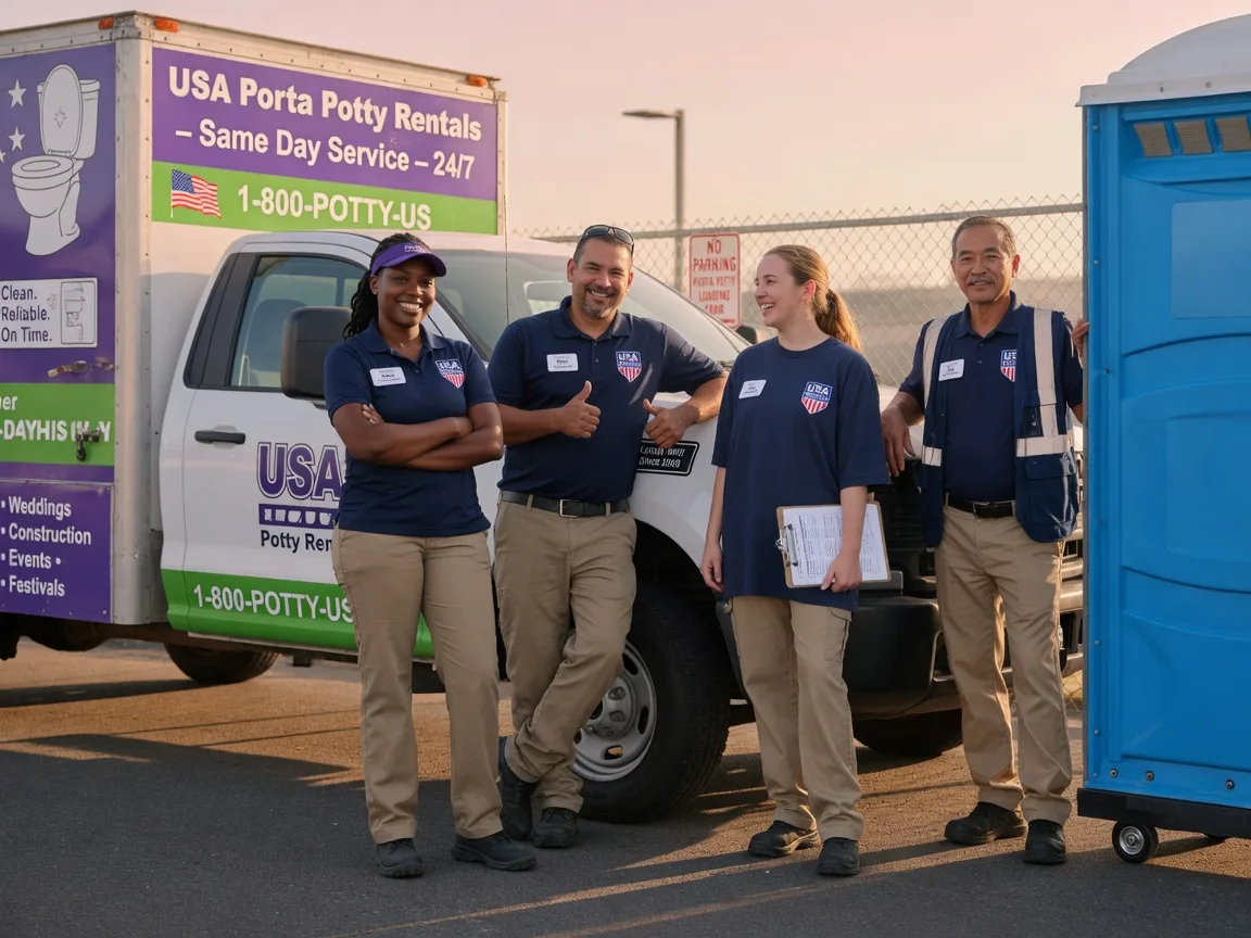 Porta Potty Rental company in Kaneville, IL